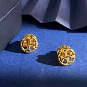 Tory Burch Gold Stud Earrings